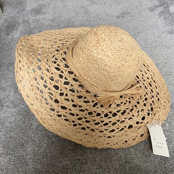 Straw Floppy Hat New With Tage | Poshmark